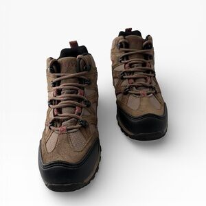 Northside Youth Suede Hiking Lace Up Durable Rugged Adventurous Active Boots Sz5